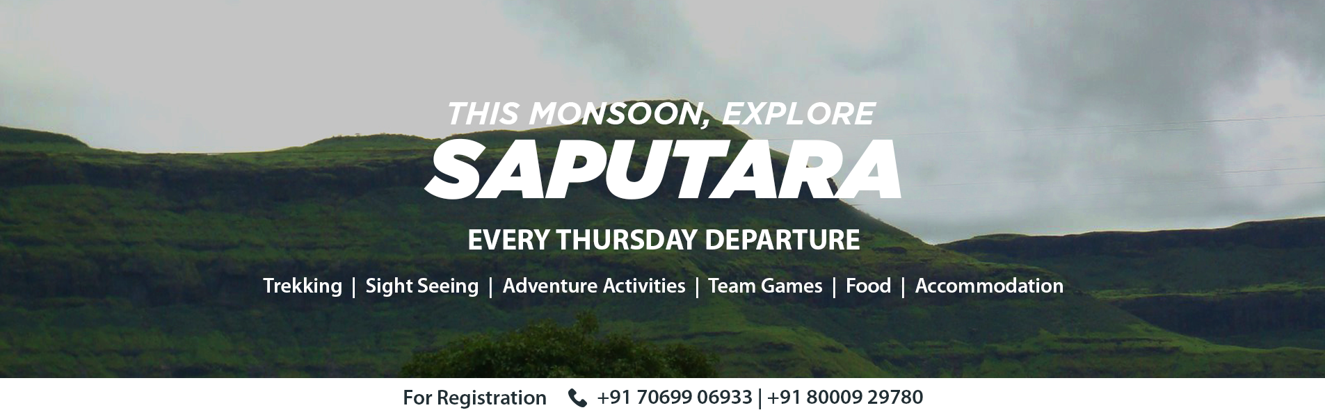 Saputara Monsoon Camp